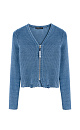 Knitted cotton cardigan - BRUSNIKA. Women clothes