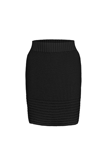 100% cotton mini skirt  - BRUSNIKA Women Clothes