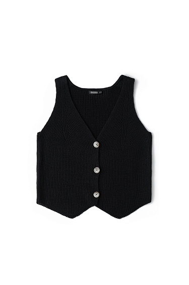 V-neck vest - BRUSNIKA Women Clothes