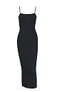 Rib-knit bodycon dress - BRUSNIKA. Women clothes