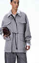 100% wool jacket with drawstring - BRUSNIKA. Women clothes