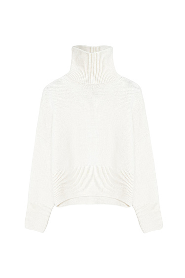 Alpaca wool knit jumper - BRUSNIKA Women Clothes
