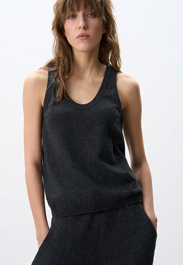 Cashmere and wool top - BRUSNIKA Women Clothes