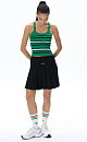 Striped knitted top - BRUSNIKA. Women clothes