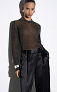 Lurex turtleneck - BRUSNIKA. Women clothes
