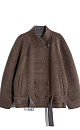 wool jacket with a raglan sleeve - BRUSNIKA. Women clothes