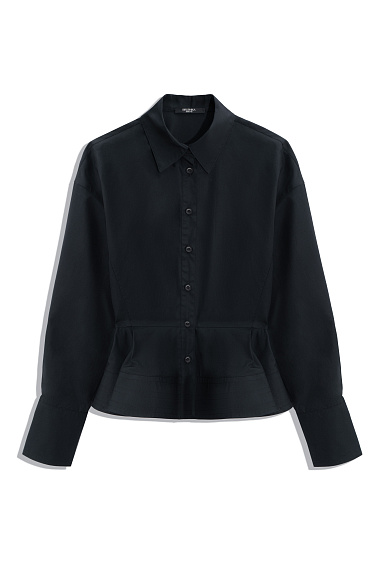 shirt with a ruffle - BRUSNIKA Women Clothes