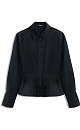 shirt with a ruffle - BRUSNIKA. Women clothes