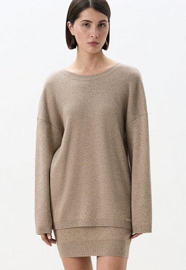 Cashmere and wool jumper - BRUSNIKA Women Clothes