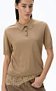 Polo t-shirt with pocket - BRUSNIKA. Women clothes