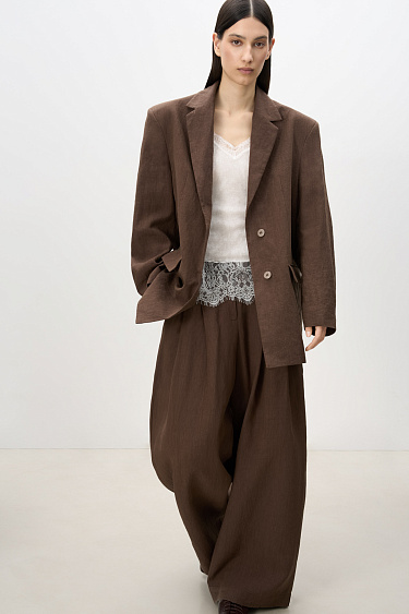Linen and nettle jacket - BRUSNIKA Women Clothes