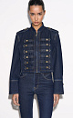 Denim jacket-doloman - BRUSNIKA. Women clothes