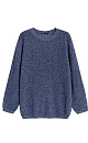 jumper with holographic sequins - BRUSNIKA. Women clothes