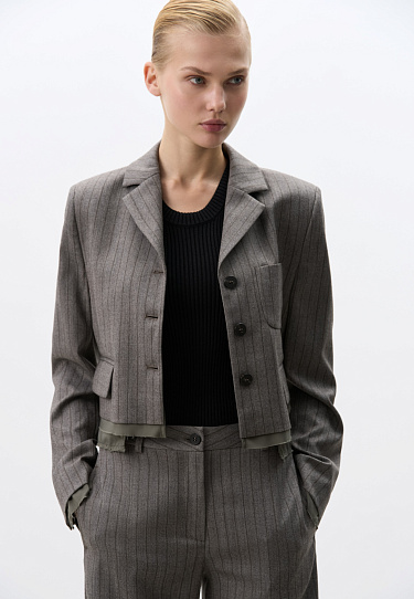 Cropped jacket - BRUSNIKA Women Clothes