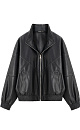 Faux leather bomber jacket - BRUSNIKA. Women clothes