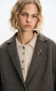Single-breasted jacket-coat - BRUSNIKA. Women clothes