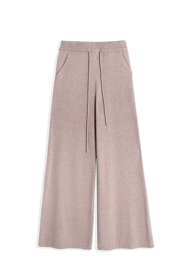 Raccoon fur trousers - BRUSNIKA Women Clothes