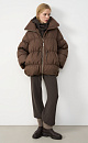 Quilted voluminous down jacket - BRUSNIKA. Women clothes