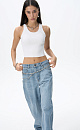 Straight jeans - BRUSNIKA. Women clothes