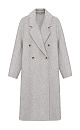 Double-breasted wool coat - BRUSNIKA. Women clothes