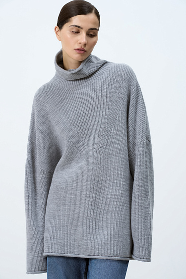 High-necked jumper - BRUSNIKA Women Clothes