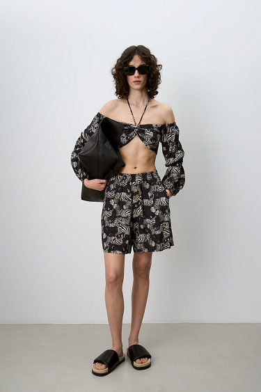 Printed shorts - BRUSNIKA Women Clothes