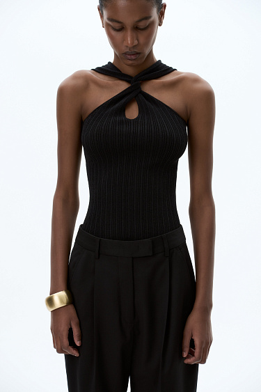 Double twist top - BRUSNIKA Women Clothes