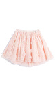 Mini tulle skirt with flowers - BRUSNIKA. Women clothes