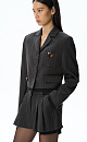 Cropped jacket - BRUSNIKA. Women clothes
