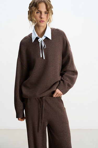 Yak wool jumper - BRUSNIKA Women Clothes