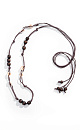 belt with beads and shells - BRUSNIKA. Women clothes