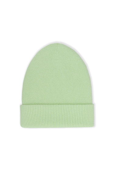 Hat with a foldover cuff - BRUSNIKA Women Clothes