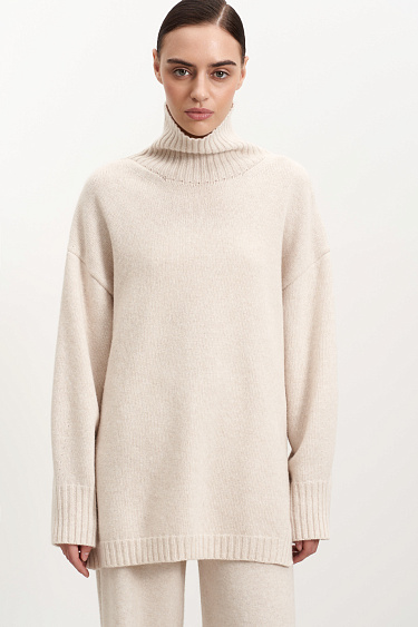 Cashmere and wool jumper - BRUSNIKA Women Clothes