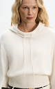 Raccoon fur hoodie - BRUSNIKA. Women clothes