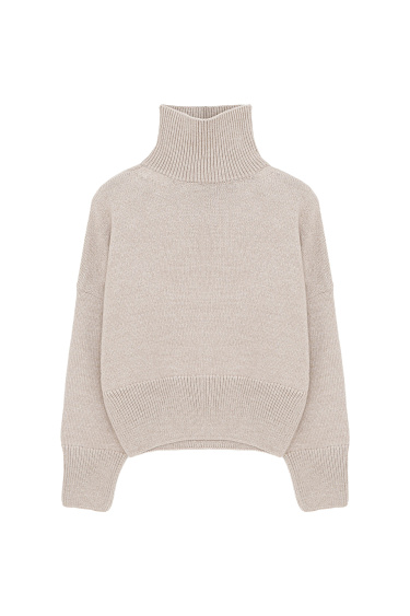 Alpaca wool knit jumper - BRUSNIKA Women Clothes