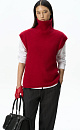 Fox Down Knitted Vest - BRUSNIKA. Women clothes