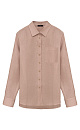 Basic linen shirt - BRUSNIKA. Women clothes