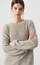 jumper with holographic sequins - BRUSNIKA. Women clothes