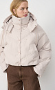 Down jacket with a stand-up collar - BRUSNIKA. Women clothes