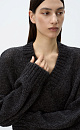 Alpaca wool jumper with lurex and sequins - BRUSNIKA. Women clothes