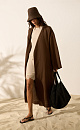 Long robe made of 100% linen - BRUSNIKA. Women clothes