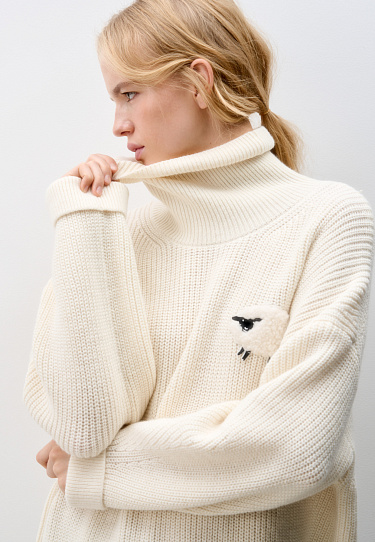 Alpaca wool jumper - BRUSNIKA Women Clothes