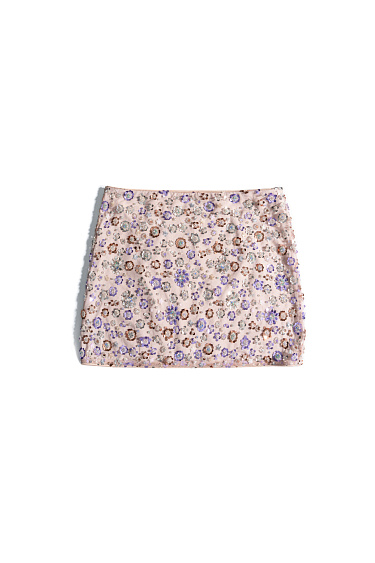 Mini skirt with sequins - BRUSNIKA Women Clothes