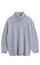 Jumper made of cashmere and wool with a high neck - BRUSNIKA. Women clothes
