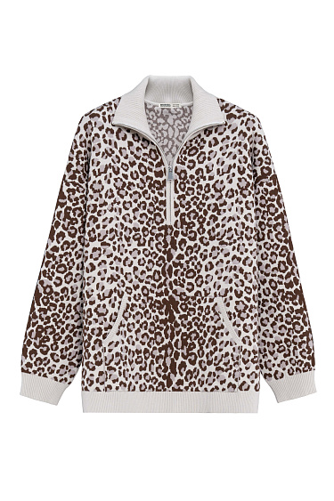 Animal print jumper - BRUSNIKA Women Clothes