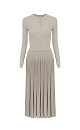 Dress with pleated skirt - BRUSNIKA. Women clothes