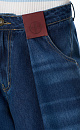 Wide jeans with pleats - BRUSNIKA. Women clothes