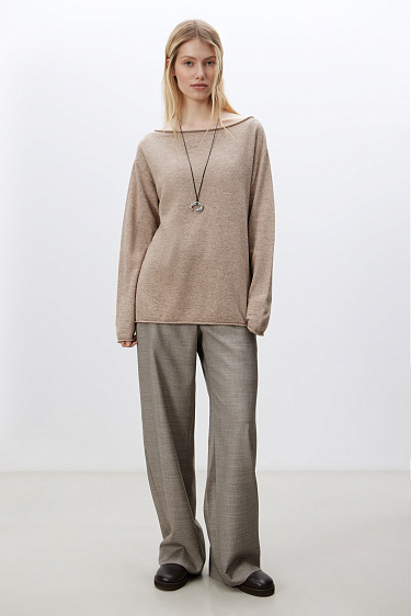 Wool and cashmere blend jumper - BRUSNIKA Women Clothes