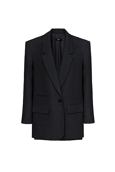 Side slit blazer - BRUSNIKA Women Clothes