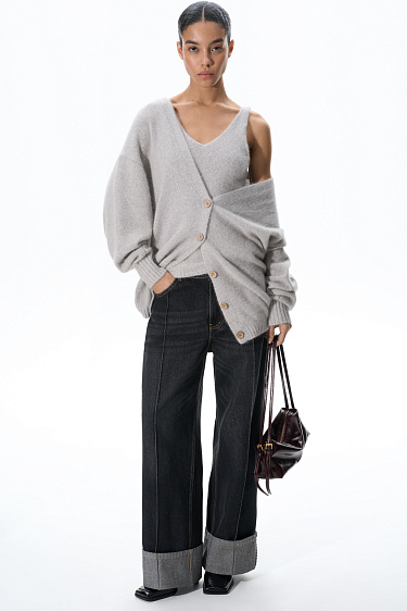 Fox down cardigan - BRUSNIKA Women Clothes